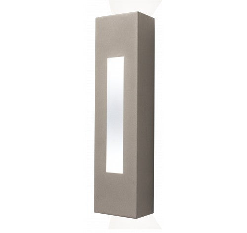 Westgate 10W(2.5WX4) 5000K Crest Aperture LED Wall Sconce 100-277V AC Silver CRE-02-50K-SIL
