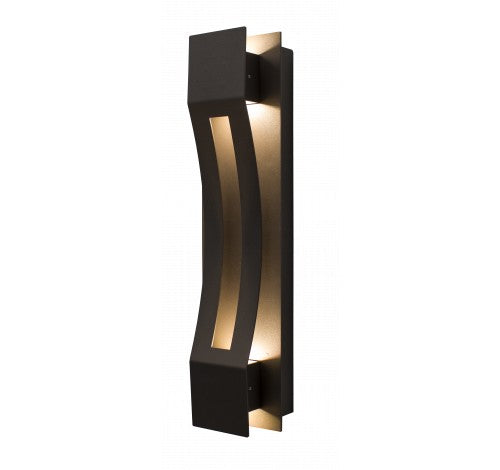 Westgate 10W(2.5WX4) 4000K Crest Curve LED Wall Sconce 100-277V AC Dark Bronze CRE-04-40K-BR