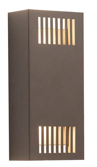 Westgate 15W 3000K LED Wall Sconce Bronze Finish CRES-52-30K-BR