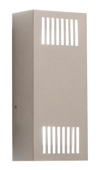 Westgate 15W 5000K LED Wall Sconce Silver Finish CRES-52-50K-SIL