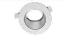 Westgate CRLC-TRM-6A-WH commercial recessed light accessory white
