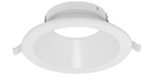 Westgate 8 Inch Round White Finish CRLC Recessed Light Trim CRLC-TRM-8-WH