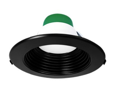 Westgate 4 in Black Commercial Recessed Light Accessory CRLE4-TRM-BK