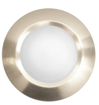 Westgate DLSE6-MCT5-BN 15W LED slim recessed light 2700K/3000K/3500K/4000K/5000K brushed nickel