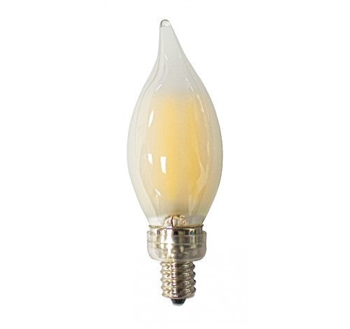 Westgate E12 4W 300LM 2700K E12 LED Candelabra Lamp E12-FLA-5W-27K-D-F-BT