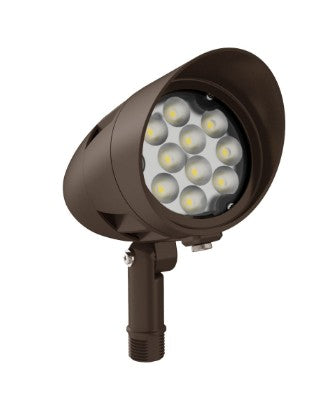 Westgate 120-277V 15W 1800LM 5000K Bronze LED Bullet Flood Light FLDX-SM-15W-50K-BR