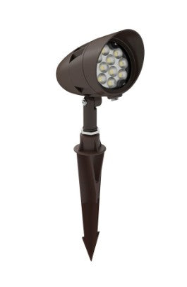 Westgate 12V AC/DC 6W 700LM 4000K Bronze LED Landscape Bullet Flood Light FLVX-SM-6W-40K-BR