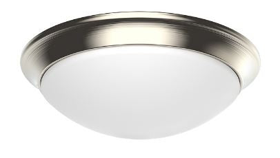 Westgate FMD-11-MCT5-BN 20W LED flush mount light 2700K/3000K/3500K/4000K/5000K brushed nickel