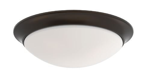 Westgate FMD-11-MCT5-ORB 20W LED flush mount light 2700K/3000K/3500K/4000K/5000K oil rubbed bronze