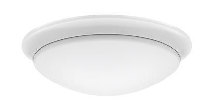 Westgate 13 in 120V 24W 1800LM 2700K/3000K/3500K/4000K/5000K White LED Flush Mount Light FMD-13-MCT5-WH