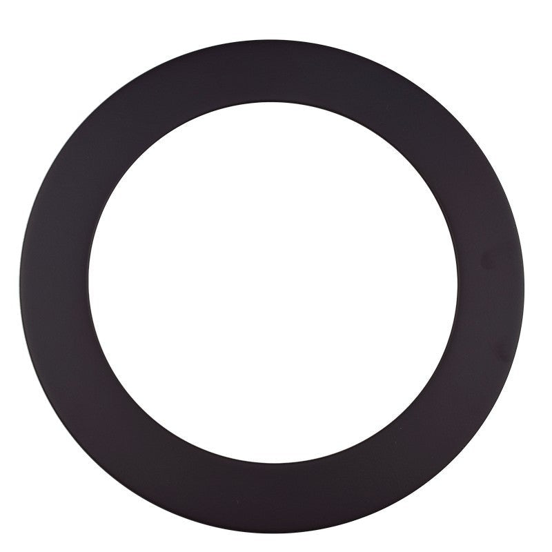 Westgate 6 Inch Round Black Finish Flush Mount Trim Ring FML-R6-TRM-BK
