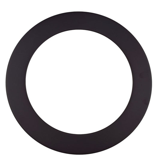 Westgate FML-R8-TRM-BK flush mount trim ring white