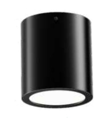 Westgate 120V 12W 900LM 2700K/3000K/3500K/4000K/5000K Black LED Flush Mount Light FMLB-R7-MCT5-CMC7-BK