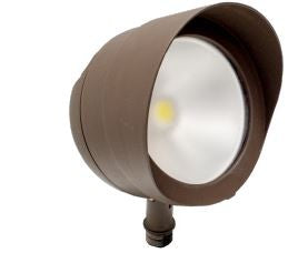 Westgate GL 12W 5000K 960LM LED Garden Flood Light Bronze GL-12W-50K-BR