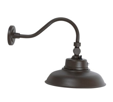 Westgate 120-277V 40W 4800LM 3000K/4000K/5000K Bronze LED Gooseneck Barn Light GNB-40W-MCT-BR-P