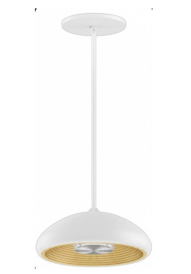 Westgate 8W 395LM 3000K White LED Cylinder Light LCEU-8-30K-WH