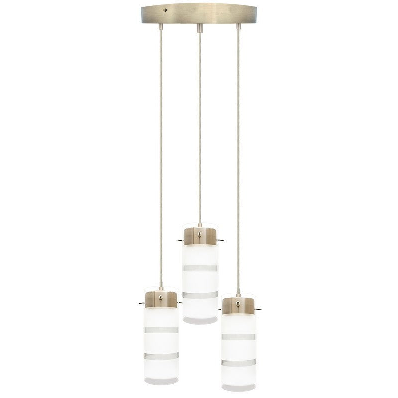 Westgate 120V 36W 2430LM 2700K/3000K/3500K/4000K/5000K Decorative LED Pendant Light LCFB-3LR-MCT5