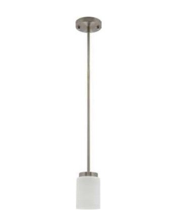 Westgate Brushed Nickel LED Pendant Light LCFE-E26-P1L-BN