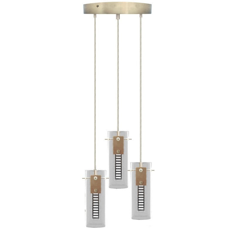 Westgate 120V 36W 2430LM 2700K/3000K/3500K/4000K/5000K Decorative LED Pendant Light LCFH-3LR-MCT5