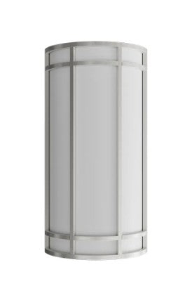 Westgate LDSC-18-MCTP-DD-SIL 15W/20W/25W LED wall sconce 3000K/4000K/5000K silver