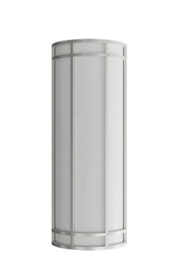 Westgate LDSC-24-MCTP-DD-SIL 20W/25W/30W LED wall sconce 3000K/4000K/5000K silver