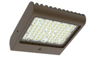 Westgate 480V 50W/80W/100W/150W 140 LM/W 5000K Dark Bronze LED Flood Light LFX-LG-50-150W-50K-480V