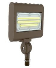 Westgate 120-277V 10W/15W/20W/30W 130 LM/W 4000K Dark Bronze LED Flood Light LFX-SM-10-30W-40K-KN