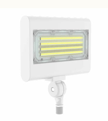 Westgate 120-277V 10W/20W/30W 130LM/W 3000K/4000K/5000K/57K White LED Flood Light LFX-SM-10-30W-MCTP-KN-WH-P