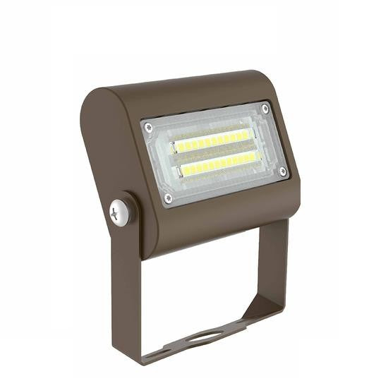 Westgate 120-277V 15W 1950LM 5000K Dark Bronze LED Flood Light LFX-XS-15W-50K-TR