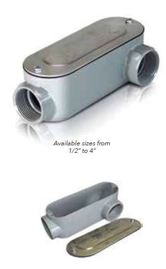 Westgate Gray Type LL Threaded Conduit Body LL-300CG