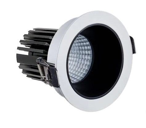 Westgate LRD-10W-MCT5-3WTR-BK 10W LED recessed downlight 2700K/3000K/3500K/4000K/5000K black