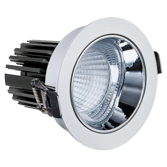 Westgate LRD-10W-MCT5-3WTR-C 10W LED recessed downlight 2700K/3000K/3500K/4000K/5000K chrome