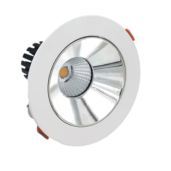 Westgate 10W 700LM 2700K/3000K/3500K/4000K/5000K Chrome LED Recessed Downlight LRD-10W-MCT5-4WTR-C