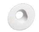 Westgate 3 in White Recessed Light Trim LRD-WTR3SL-WH