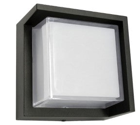 Westgate 120V 12W 650LM 3000K/4000K/5000K Black LED Architectural Wall Light LRS-H-MCT-C90-BK