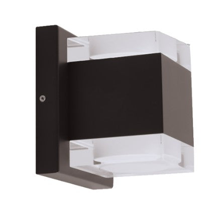 Westgate LRS-J-MCT-C90-BR 20W LED architectural wall light 3000K/4000K/5000K bronze