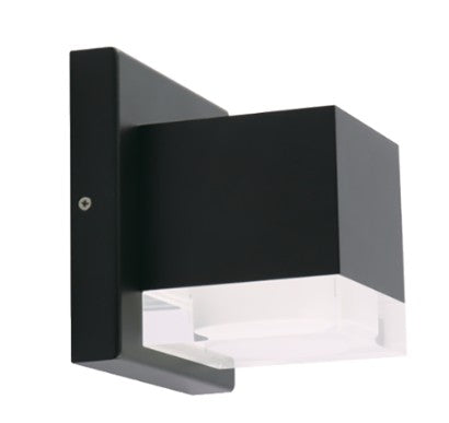 Westgate 120V 10W 700LM 3000K/4000K/5000K Black LED Architectural Wall Light LRS-J1S-MCT-C90-BK
