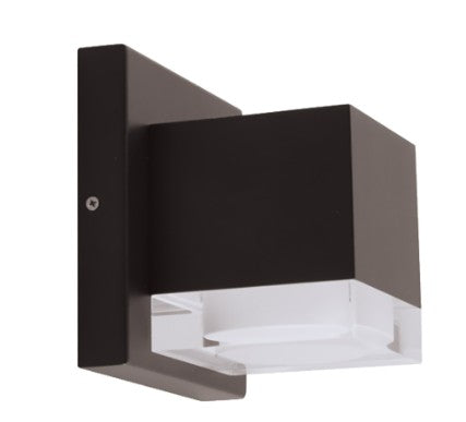 Westgate LRS-J1S-MCT-C90-BR 10W LED architectural wall light 3000K/ 4000K/ 5000K bronze
