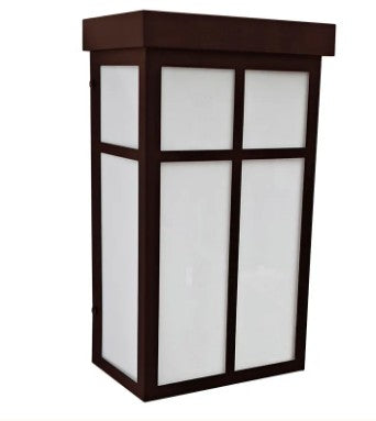 Westgate 120V 9W/13W/17W 70LM/W 3000K/4000K/5000K Oil Rubbed Bronze LED Architectural Wall Light LRS-SH-12-MCTP-DT-ORB