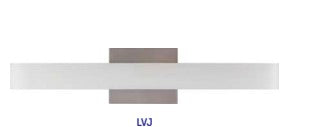 Westgate 24W 1680LM 2700K/3000K/3500K/4000K/5000K Brushed Nickel Lighting Accessory LVJ-24-MCT5-BN
