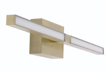 Westgate LVS-24-MCT5-BB 20W LED vanity light 2700K/3000K/3500K/4000K/5000K brushed brass