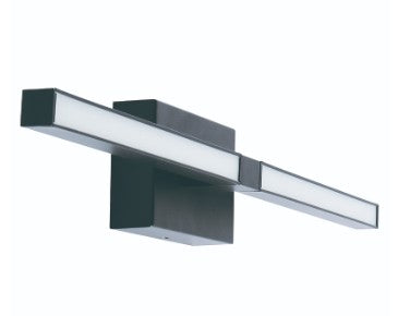 Westgate LVS-24-MCT5-BK 20W LED vanity light 2700K/3000K/3500K/4000K/5000K black