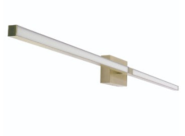 Westgate 120V 40W 2800LM 2700K/3000K/3500K/4000K/5000K Brushed Brass LED Vanity Light LVS-48-MCT5-BB