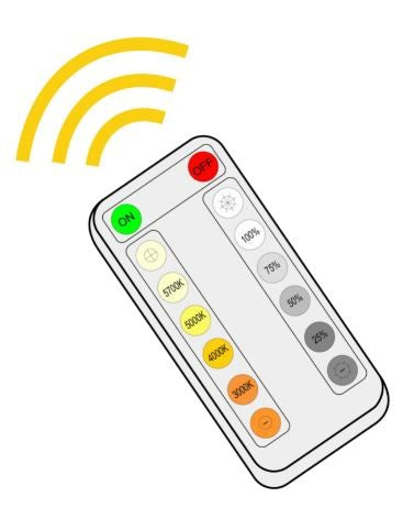 Westgate MCTP-RC1 remote control