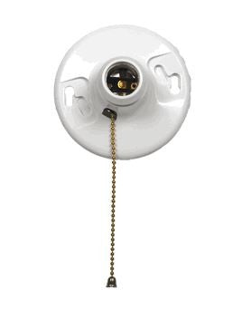 Westgate MS507CW-UL keyless lampholder white