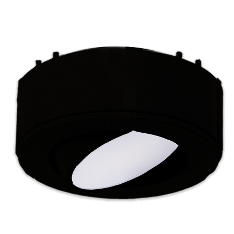 Westgate 120V 4.5W 250LM 3000K Black 3-Light Adjustable LED Puck Light Kit PL120ADJ-3KIT-30K-BK