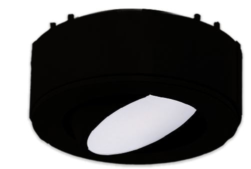 Westgate 120V 4.5W 250LM 5000K Black Adjustable LED Puck Light PL120ADJ-50K-BK