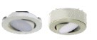 Westgate 4.5W 250LM 3000K Brushed Nickel LED Puck Light PL12ADJ-30K-BN