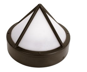 Westgate 120V 12W 840LM 3000K/4000K/5000K Bronze LED Pier Mount Light PML-R-MCT-BR
