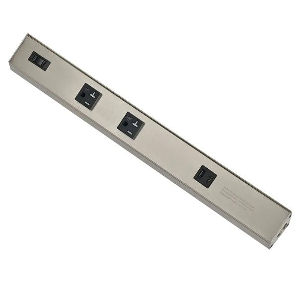 Westgate Brushed Nickel Lighting Accessory PSA-30-3R-2U-BN